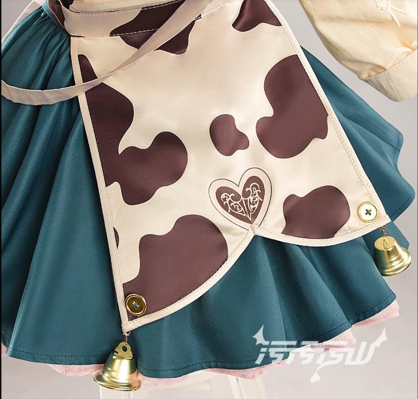 Amazon.co.jp: アズールレーン 尾張 コスプレ衣装+尾+靴下+角(ウィッグ